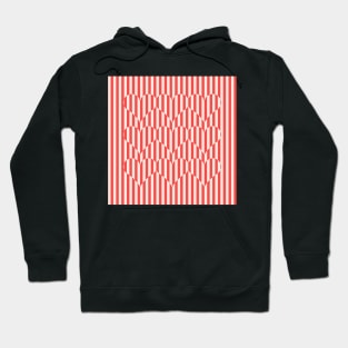 Striped Hearts Hoodie